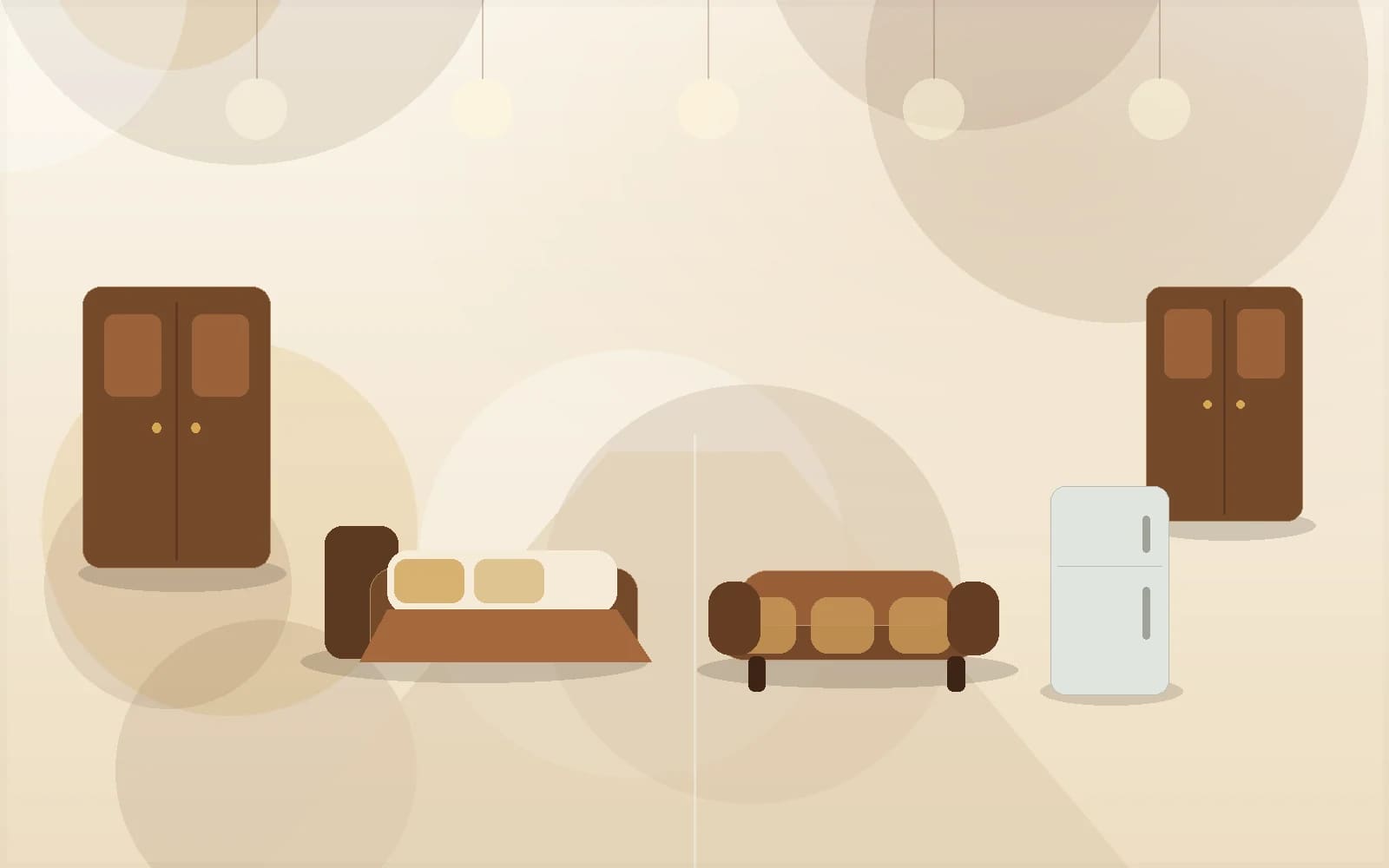 Decorative premium showroom interior visual